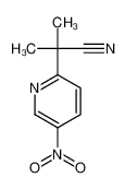 2-甲基-2-(5-硝基-2-吡啶)丙腈