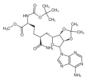 87884-19-3 structure, C25H37N7O8