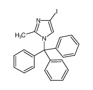 4-Iodo-2-methyl-1-trityl-1H-imidazole 157255-72-6