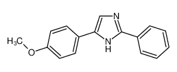 4-(4-甲氧苯基)-2-苯基-1H-咪唑图片