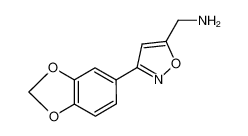 [3-(1,3-苯并二氧戊环-5-基)异恶唑-5-基]甲胺