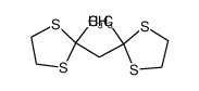 19451-23-1 2-methyl-2-[(2-methyl-1,3-dithiolan-2-yl)methyl]-1,3-dithiolane