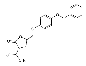 96854-69-2 (S)-5-(p-benzyloxy)phenoxymethyl-3-isopropyl-2-oxazolidinone