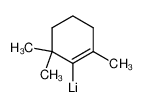 100741-74-0 structure, C9H15Li