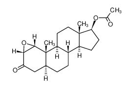 17β-acetoxy-1α,2α-epoxy-5α-androstan-3-one