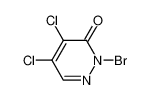 2-bromo-4,5-dichloropyridazin-3-one