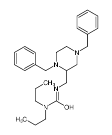 819075-46-2 3-[(1,4-dibenzylpiperazin-2-yl)methyl]-1,1-dipropylurea
