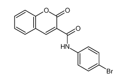 74555-99-0 spectrum, N-(4-bromophenyl)-2-oxochromene-3-carboxamide