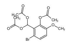 109548-06-3 6-Brom-2-acetoxy-3-methoxy-benzaldehyddiacetat