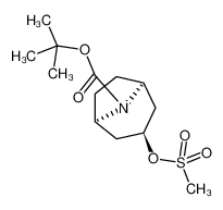 939960-39-1 8-Azabicyclo[3.2.1]octane-8-carboxylic acid, 3-[(methylsulfonyl)oxy]-, 1,1-dimethylethyl ester, (3-endo)-