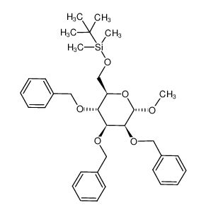 methyl 2,3,4-tri-O-benzyl-6-O-tert-butyldimethylsilyl-α-D-mannopyranoside 206186-94-9