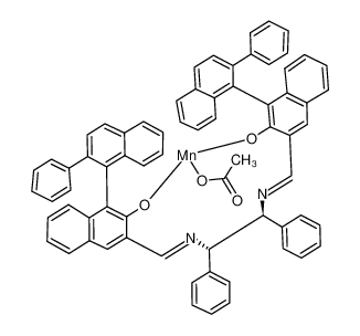 158052-18-7 structure, C70H49MnN2O4