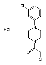 2-chloro-1-[4-(3-chlorophenyl)piperazin-1-yl]ethanone 70395-06-1