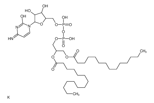 1,2-Dimyristoyl-sn-glycerol-3-(5′-diphosphocytidine) potassium salt 138879-82-0