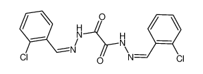 N,N'-bis[(Z)-(2-chlorophenyl)methylideneamino]oxamide 6624-34-6