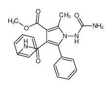 94126-62-2 methyl 1-(carbamoylamino)-2-methyl-5-phenyl-4-(phenylcarbamoyl)pyrrole-3-carboxylate