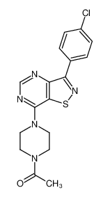 604741-49-3 structure, C17H16ClN5OS