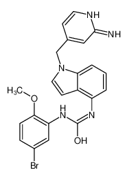 900573-88-8 structure, C22H20BrN5O2