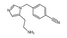 4-[5-(2-aminoethyl)imidazol-1-ylmethyl]benzonitrile 191544-73-7