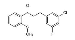 898750-40-8 structure, C16H14ClFOS