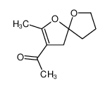 84880-07-9 1-(2-methyl-1,6-dioxaspiro[4.4]non-2-en-3-yl)ethanone