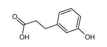 3-(3-hydroxyphenyl)propanoic acid 621-54-5