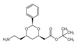 1447820-23-6 tert-butyl 2-((2R,4R,6R)-6-(2-aminoethyl)-2-phenyl-1,3-dioxan-4-yl)acetate