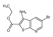 ethyl 3-amino-5-bromothieno[2,3-b]pyridine-2-carboxylate 1234616-31-9