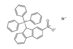 (2-nitro-9H-fluoren-9-yl)-triphenylphosphanium,bromide