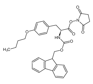 2,5-二氧代-1-吡咯烷基 N-[(9H-芴-9-基甲氧基)羰基]-O-(2-甲基-2-丙基)酪氨酸酯