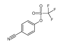 66107-32-2 spectrum, (4-cyanophenyl) trifluoromethanesulfonate