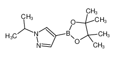 1-propan-2-yl-4-(4,4,5,5-tetramethyl-1,3,2-dioxaborolan-2-yl)pyrazole 879487-10-2