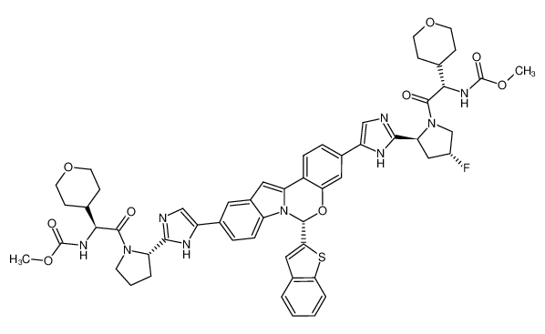 1370474-61-5 structure, C55H58FN9O9S