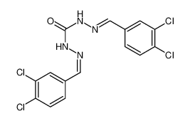 6639-75-4 structure, C15H10Cl4N4O