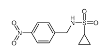 N-(4-硝基苄基)环丙烷磺酰胺