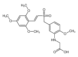 592542-59-1 structure, C21H25NO8S