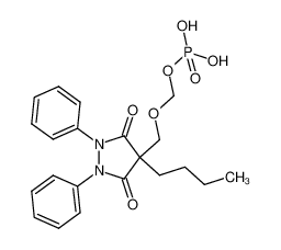 1229645-20-8 spectrum, ((4-butyl-3,5-dioxo-1,2-diphenylpyrazolidin-4-yl)methoxy)methyl dihydrogen phosphate