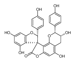 101046-79-1 structure, C30H22O10