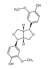 81446-29-9 spectrum, Pinoresinol