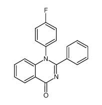 1-(4-fluoro-phenyl)-2-phenyl-1H-quinazolin-4-one