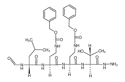 19658-96-9 structure, C35H50N8O10