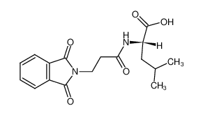 17136-18-4 spectrum, N-(N,N-phthaloyl-β-alanyl)-L-leucine