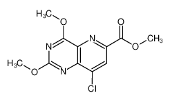 91900-19-5 spectrum, 6-methoxycarbonyl-2,4-dimethoxy-8-chloropyrido(3,2-d)pyrimidine