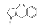 2-benzyl-3-methylcyclopent-2-en-1-one 13380-80-8