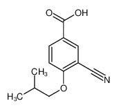 3-氰基-4-异丁氧基苯甲酸