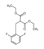 401940-16-7 diethyl 2-[(2,6-difluorophenyl)methyl]propanedioate