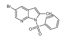 1111638-01-7 5-Bromo-2-methyl-1-(phenylsulfonyl)-1H-pyrrolo[2,3-b]pyridine