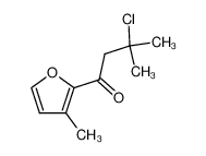 78173-37-2 3-Chloro-3-methyl-1-(3-methyl-furan-2-yl)-butan-1-one