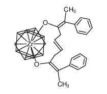 119850-94-1 structure, C32H24O2Zr