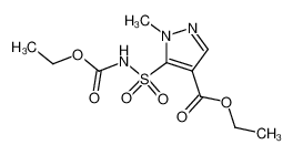 4-乙氧羰基-1-甲基-5-吡唑磺酰氨基甲酸乙酯